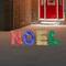 4ft. LED Multicolor Lighted Noel Outdoor Christmas Decoration